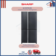 SHARP 4 Doors Inverter Refrigerator SJ-VX57ES-DS
