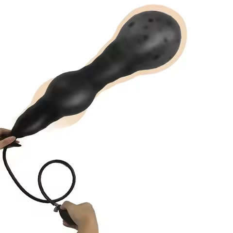 Super Long Inflatable Anal Plug Expandable 20-50cm Big Butt Plug G Spot Prostate Massager Anus Dilat
