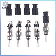 LEFT 5pcs Auto Car CD Radio Aerial Antenna Plug Adapter Plastic Handle Connector GHT