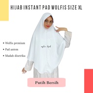 Mylaa Hijab size XL Jilbab Instan Kerudung Krudung WOLFIS Wolpeach Wolvis pads antem jumbo murah dew