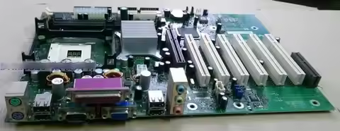 D845GEBV2 100% OK Original IPC Mainboard /D845PESV 845 PGA478 ATX industrial motherboard with CPU RA