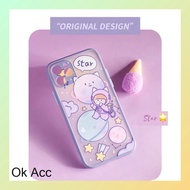 UNGU NEW Anti-crack shock Protection Case HK Hello Kitty Purple Lilac FM15 FM17 for Oppo Ren0 4 4F 5