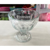 Ice Cream Glass Fruit Ice Cream Bowl Cafe Glass Glass Oil Container/