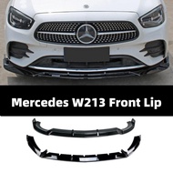 Mercedes Benz E Class W213 Facelift E200 E250 E300 Brabus AMG Front Lip Bumper Accessories