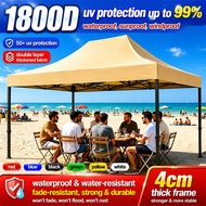 8x8 10x10 10x20Ft Roof Night Market Canopy Camping Tent Khemah Canopy Frame 10x10 White Pole Kanopi 