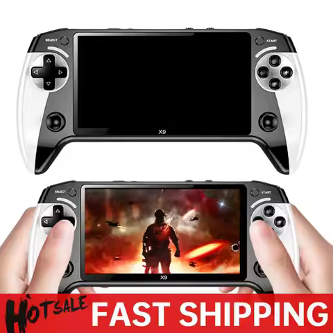 5.5 Inch Screen Handheld Game Console 1500mAh Electronic Game Player Type-C Charging Portable Game P