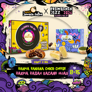 NEW PRODUCT LAUNCH [ 2 BOX] PAKET  [ BAKPIA BANANA CHOCO CHESSE BAKPIA BASAH KACANG HIJAU ISI 15]- M