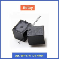 Relay 4 Pin JQC-3FF-S-H 10A 12VDC 24VDC Relay