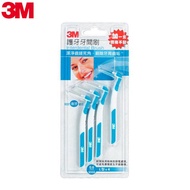 3M Interdental Brush L Type/I Type SSSS (0.6mm) 4pcs Blue Packaging