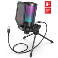 ส่งด่วน ศูนย์ไทย FIFINE A6V USB CONDENSER MICROPHONE ไมค์คอนเดนเซอร์ ไมค์สตรีมเกม
