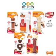 Nylabone Dura Chew Power Chew Durable Dog Chew Toy Petite Up to 15lbs / 7kg - kcpetsg