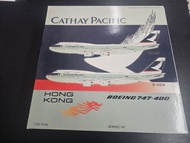 Cathay Pacific 國泰航空 Boeing 747-400 1:200 模型
