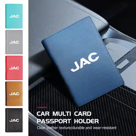 ID Credit Card Holder Multi Card Slot Travel Wallet Passport Bag For JAC Refine J3 J2 S5 A5 J5 J6 J4