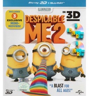 【Blu-ray 3D - US Animation】Despicable ME 2 | 神偷奶爸2 + Includes 3 Exclusive Mini-Movies (1 Blue-ray 3D