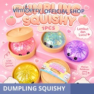 VLIMBERRY Anti-Stress Dumpling Squishy Toy/Box Dumpling Squeeze/Dumpling Friend Squishy