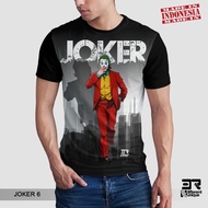 3D PRINT T-SHIRT DISTRO 3R UNISEX ADULTS & CHILDREN ACTION MOTIF Joker ( Joker 6 )