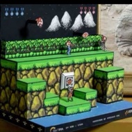 fc game contra paper model DIY