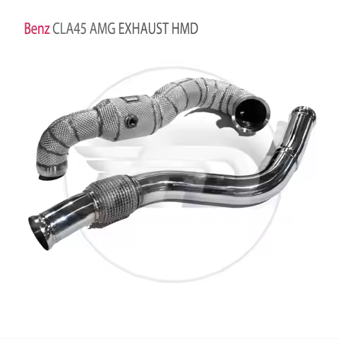 HMD Stainless Steel Exhaust System High Flow Performance Downpipe for Mercedes Benz CLA45 GLA45 A45