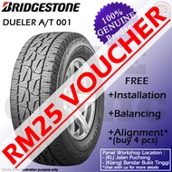 (RM25 VOUCHER) BRIDGESTONE DUELER A/T 001 TYRE (265/60R18) (265 60 18) (265/60/18)