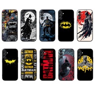 for Samsung F06 F16 F56 M06 M16 M56 5G S25 PRO Ultra edge 5G Batman Soft black phone case