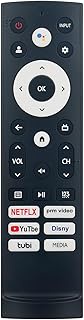 ERF3N90H Replacement Voice Remote Control Compatible with Hisense QLED Series Smart TV 50U6H 55U6H 6