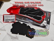 koso washable air filter for Honda PCX 160 and click 160
