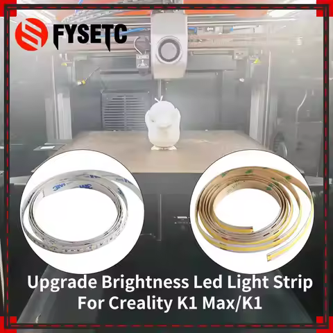 Upgraded LED Light Strip 24V Lighting Lamp For Creality K1 K1 max Super Bright Light Bar for K1 K1ma