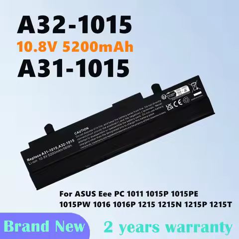 A32-1015 A31-015 AL31-1015 Laptop battery For Asus Eee PC EEE 1215 PC 1215b 1015p 1215N 1015b 1015 1