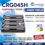 SET Compatible Canon Cartridge 045 045H Laser Toner for LBP611cn LBP613cdw MF631Cn MF633Cdw MF635Cx 