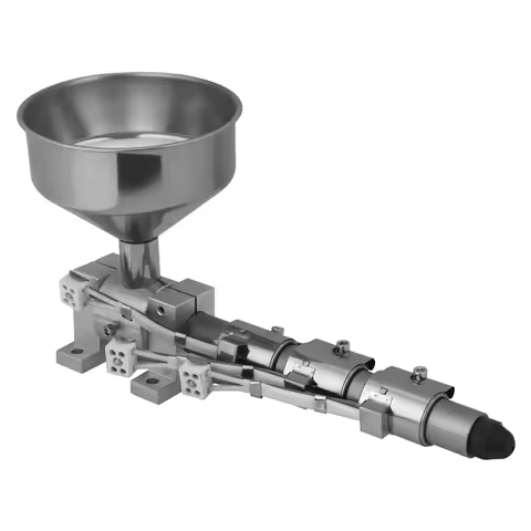 16mm 20mm Mini Single Screw Extruder Heated Barrel Micro Plastic Machine 300℃ 3D Filament Compound P
