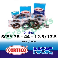 NOK Corteco Oil Seal for 38*44*12.8/17.5 / 38mm x 44mm x 12.8mm/17.5mm / 38-44-12.8/17.5