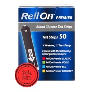 ReliOn Premier Blood Glucose Test Strips | Blood Glucose Test Strips | Test Strips for Diabetes | Bl
