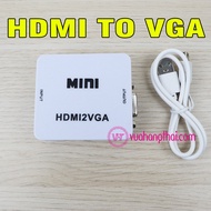 Bộ Chuyển Đổi HDMI Sang VGA - HDMI to VGA Chip HW2019 - FullHD 1080P