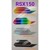 HONDA RSX 150 TINTED METER / SMOKE / TITANIUM  / PELANGI BLUE / READY STOCK
