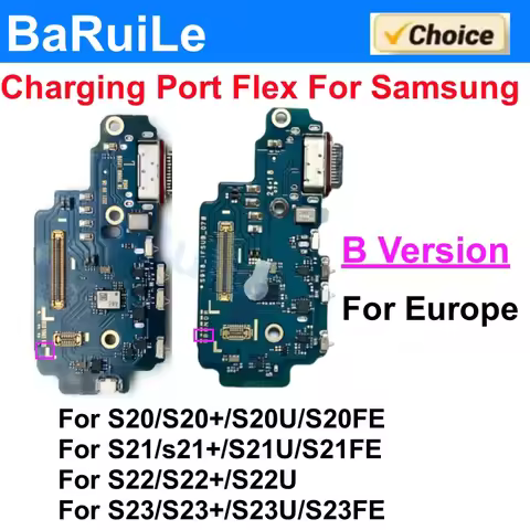 USB Charging Port Flex Cable for Samsung S23 S21 Plus S20 S22 Ultra 5G G991B G998B S918B G780 G990B 