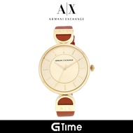 [Official Warranty] Armani Exchange AX5324 Women's Stainless Steel Watch 38mm Water Resistant Watch 