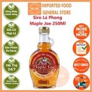Sirô Maple Joe nguyên chất Siro lá phong chai 250g