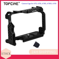 A7S2 Cage Compatible for Sony Alpha A7II A7III A7RII A7RIII A7SII Camera with Cold Shoe Arca Base Pl