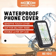 MOXOM Original Waterproof GPS Phone Bag Holder Motorcycle Handphone Cover For Rider Motorbike Pemegang Telefon MX-VS41