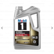 MOBIL 1 ENGINE OIL 0W20 4.73L EXTENDED PERFORMANCE DEXOS NASCAR