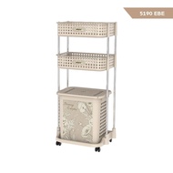 3-Tier Laundry Basket Rack | Naiba | Rofega | Ziandra