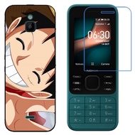 Case For Nokia 6300 4G / Nokia 8000 4G Silicone Phone Protective Back Shell Soft TPU Shockproof Case With Nano Explosion-proof Membrane Protective Screen Soft Film