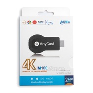 5G WIFI 4K M100 AnyCast Display Dongle 無線同屏 Airplay Mirror Cast投影器