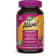 Nature’s Way Alive Premium Women’s Gummy Multivitamin, 75 Gummies