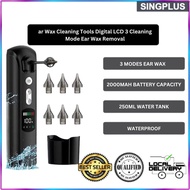 【SG LOCAL SELLER】Ear Wax Cleaning Tools Digital LCD 3 Cleaning Mode Ear Wax Removal Cleaning Kits 20