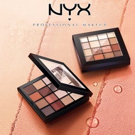 Ship Now NYX Eyeshadow PALETTE 16 Color Cosmetics Earth High Gloss