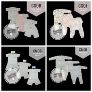 Chiyo contains 3 baby clothes 6-9m 9-12m | Ml | 6-9 9-12 months | Misty Girl's Stripe Pink