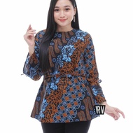 [BISA COD] Baju atasan wanita Modern Blouse Wanita - Atasan jumbo wanita - Batik Wanita Kerja - Baju Wanita 2020 - Batik Pekalongan - Atasan muslim wanita - Batik wanita terkini - Batik Kawung - Batik Traditional - Motif Batik / Blus_Murah / BATIK JUMBO