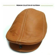 Pet - Topi Kulit Pria Pet Copet Maher Zain Premium Casual Keren dan Fashionable