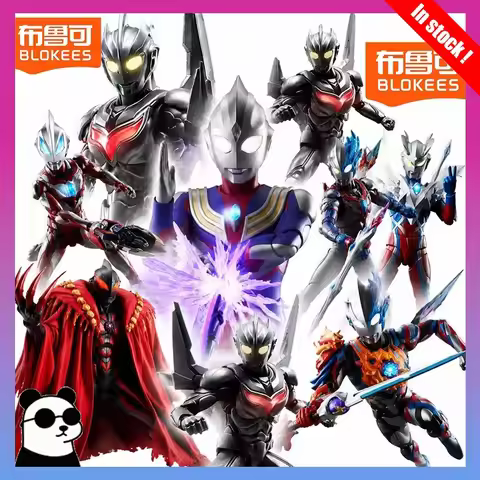 【New】 Blokees Ultraman Legend Edition Ultraman Suit Ver7 Series Assemble Action Figures Peripheral C